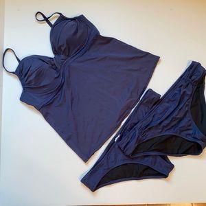 J.crew navy swim pieces